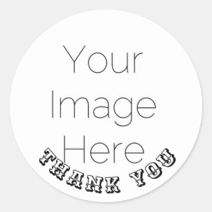 Aangepaste Baby Shower Bedankt Foto Sticker