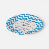 Aangepaste Baby shower Borden Papieren Bordje (Gekanteld)