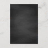 Aangepaste Baby shower Display Card Informatiekaartje (Achterkant)