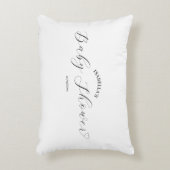Aangepaste Baby shower Keepsake Accent Kussen (Voorkant(Verticaal))