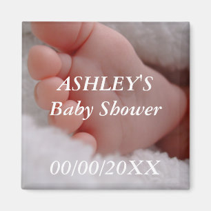 Aangepaste Baby shower magneet