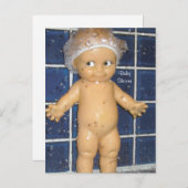 Aangepaste Baby shower Uitnodiging voor Jongen of  (Voorkant / Achterkant)