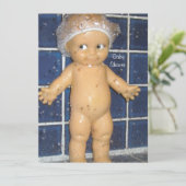 Aangepaste Baby shower-uitnodiging voor peuter of  Kaart (Staand voorkant)