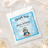Aangepaste Baby showers gunstzakken met Penguin De Bedankzakje (Geknipt)
