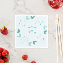 Aangepaste Baby showers servetten