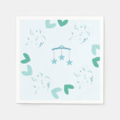 Aangepaste Baby showers servetten (Voorkant)