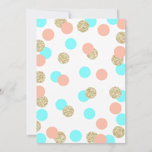 Aangepaste Baby springen Kaart (Achterkant)