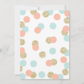 Aangepaste Baby Sprinkle Kaart (Achterkant)