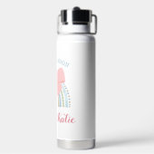 Aangepaste Baby Twins Regenboognaam Waterfles (Achterkant)