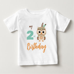 Aangepaste Baby verjaardag T-Shirt