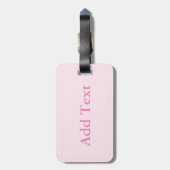Aangepaste Baby vogeltuin Bagagelabel (Achterkant verticaal)