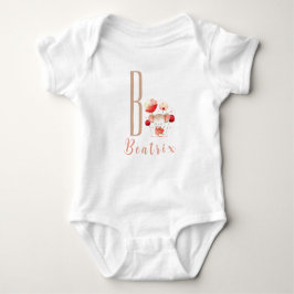 Aangepaste Baby voor Letter en Name Romper