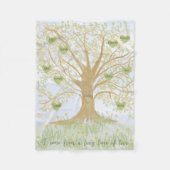 Aangepaste Baby voor waterverf - Keepasfamilie Fleece Deken (Voorkant)