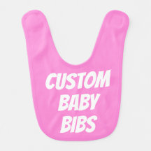 Aangepaste babybib Blanco Sjabloon