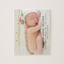 Aangepaste babyfoto als aandenken bij geboorteaank