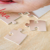 Aangepaste babyfoto legpuzzel (Zijkant)