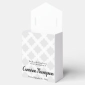 Aangepaste babyjongen baptisme Goud Kruis Bedankdoosjes (Geopend)