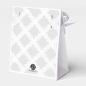 Aangepaste babyjongen baptisme Goud Kruis Bedankdoosjes (Achterkant)