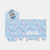 Aangepaste babyjongen bedankdoosjes (Uitgevouwen)