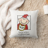 Aangepaste babyluiften voor eerste Kerstmis Lichte Kussen (Deken)
