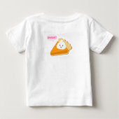 Aangepaste baby's eerste Thanksgiving T-shirt (Achterkant)