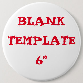 Aangepaste Bachelorette Blanco Sjabloon 6-inch But Ronde Button 6,0 Cm
