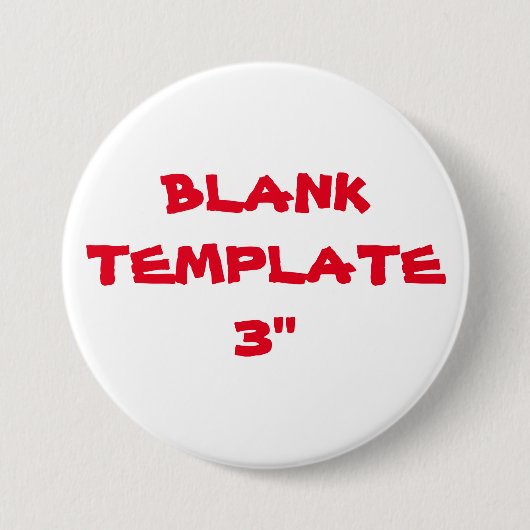 Aangepaste Bachelorette Blank Sjabloon 3-inch Butt Ronde Button 7,6 Cm (Voorkant)