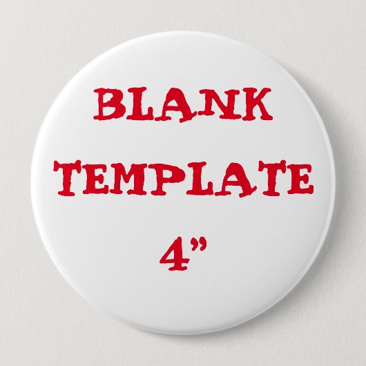 Aangepaste Bachelorette Blank Sjabloon 4-inch Butt Ronde Button 4,0 Cm (Voorkant)