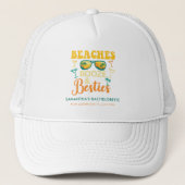 Aangepaste Bachelorette-feest Stranden Drank Beste Trucker Pet (Voorkant)