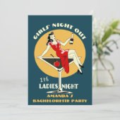 Aangepaste bachelorette kaart (Staand voorkant)