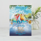 Aangepaste Bachelorette Pool Kaart (Staand voorkant)