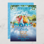 Aangepaste Bachelorette Pool Kaart (Voorkant / Achterkant)