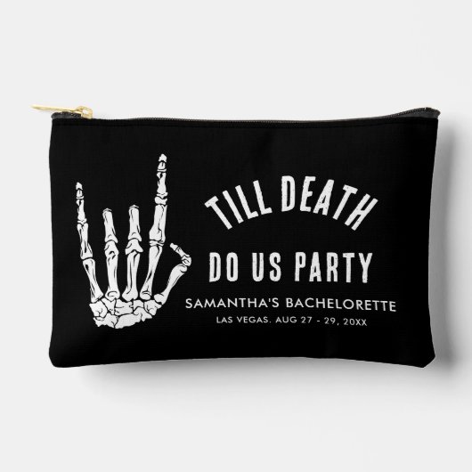 Aangepaste Bachelorette Weekend Tot de Dood Ons Sc Etui (Voorkant)
