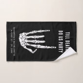 Aangepaste Bachelorette Weekend Tot de Dood Ons Sc Handdoek (Handdoek)