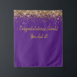 Aangepaste backdrop GraduPartij Foto Booth Gold Wandkleed<br><div class="desc">Aangepaste achtergrond voor fotocabine,  jubileumachtergrond paarse en gouden,  sprankelende achtergrond voor verjaardagsfeest,  twinkle glitter achtergrond voor afstuderen,  feestfotocabine achtergrond sprankelend,  gepersonaliseerde afstuderen feestfotocabine,  afstudeerfeest foto prop photobooth,  hogeschool 2025 masters phd,  middelbare school kleuterschool uni bachelors,  Nursing Celebration of afstudeerder degree</div>