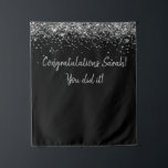 Aangepaste backdrop GraduPartij Foto Prop Silver Wandkleed<br><div class="desc">aangepaste achtergrond voor fotocabine,  verjaardagsachtergrond zwart en zilver,  sparkle backdrop voor verjaardagsfeest,  dubbelglitterachtergrond voor afstuderen,  feestfoto's met dunne achtergrond,  gepersonaliseerde afstuderen partijfotocabine,  foto's met promotiepad voor afgestudeerden,  universitaire 2023 meesters phd,  middelbare kleuterschool uni bachelors,  verplegend afstudeerder</div>