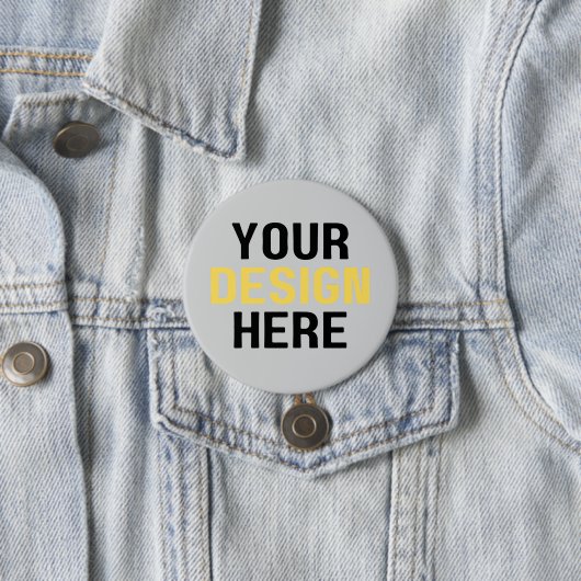 Aangepaste badge gepersonaliseerde badge Creëer uw Ronde Button 7,6 Cm (In situ)