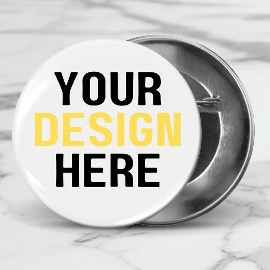 Aangepaste badge gepersonaliseerde badge Creëer uw Ronde Button 7,6 Cm