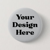 Aangepaste badge, gepersonaliseerde Logo | promoti Ronde Button 5,7 Cm (Voorkant)