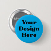 Aangepaste badge, gepersonaliseerde Logo | promoti Ronde Button 5,7 Cm (Voorkant /achterkant)