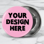 Aangepaste badge Gepersonaliseerde Logo Promotione Ronde Button 5,7 Cm