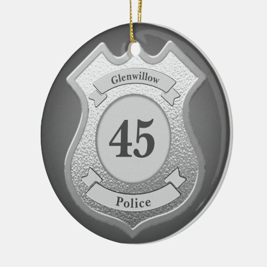 Aangepaste badge keramisch ornament (Links)