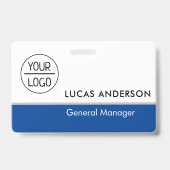 Aangepaste badge voor de vaste plastic naam met me (Front)