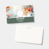 Aangepaste badges visitekaartje (Voor- en achterkant)