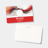 Aangepaste badges visitekaartje (Voor- en achterkant)