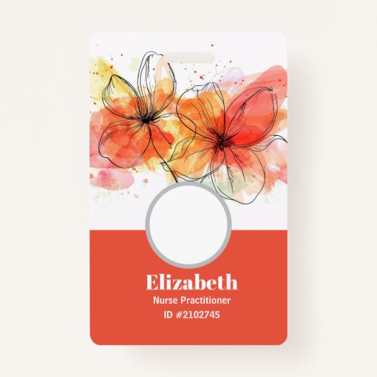 Aangepaste badges Visitekaartje (Voorkant)