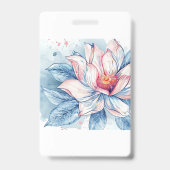 Aangepaste badges visitekaartje (Achterkant)