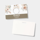 Aangepaste badges Visitekaartje (Voor- en achterkant)