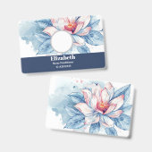 Aangepaste badges visitekaartje (Voor- en achterkant)