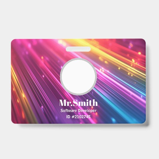 Aangepaste badges Visitekaartje (Voorzijde)